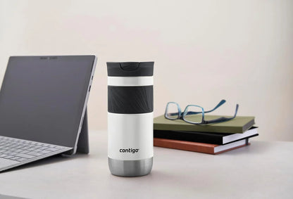 Contigo Byron 2.0 Thermo, Stainless Steel Insulated Snapseal Closure, Coffee Mug to go, 100% Leak Proof, Dishwasher Safe lid, BPA Free, Keeps Warm up to 6 Hours, 470 ml