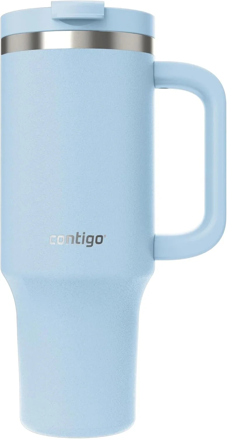 Contigo Streeterville 40oz Tumbler, Stainless Steel Vacuum Insulated, Leak-Proof, Cold for 29 Hours, Salt