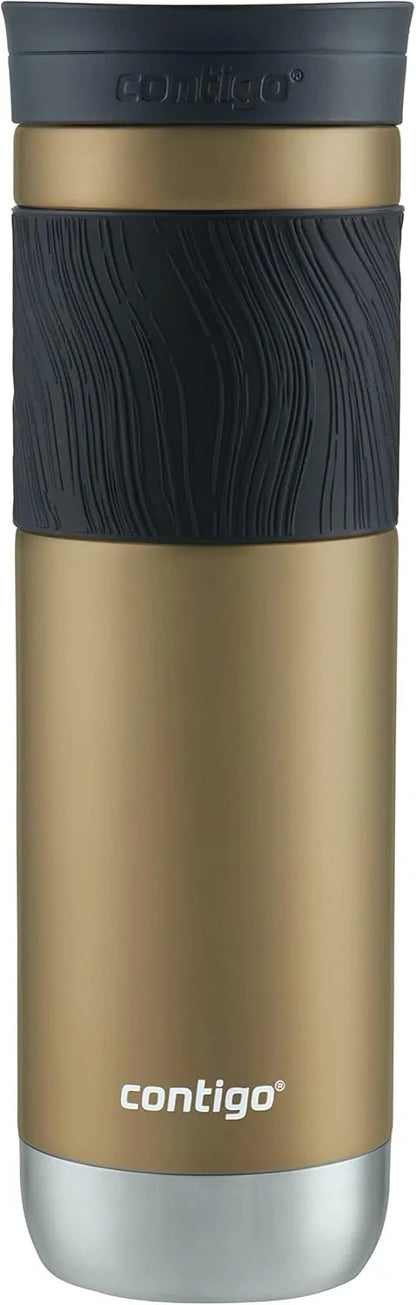 Contigo Byron 2.0 Stainless Steel Travel Mug with SNAPSEAL Lid and Grip 20oz. Juniper
