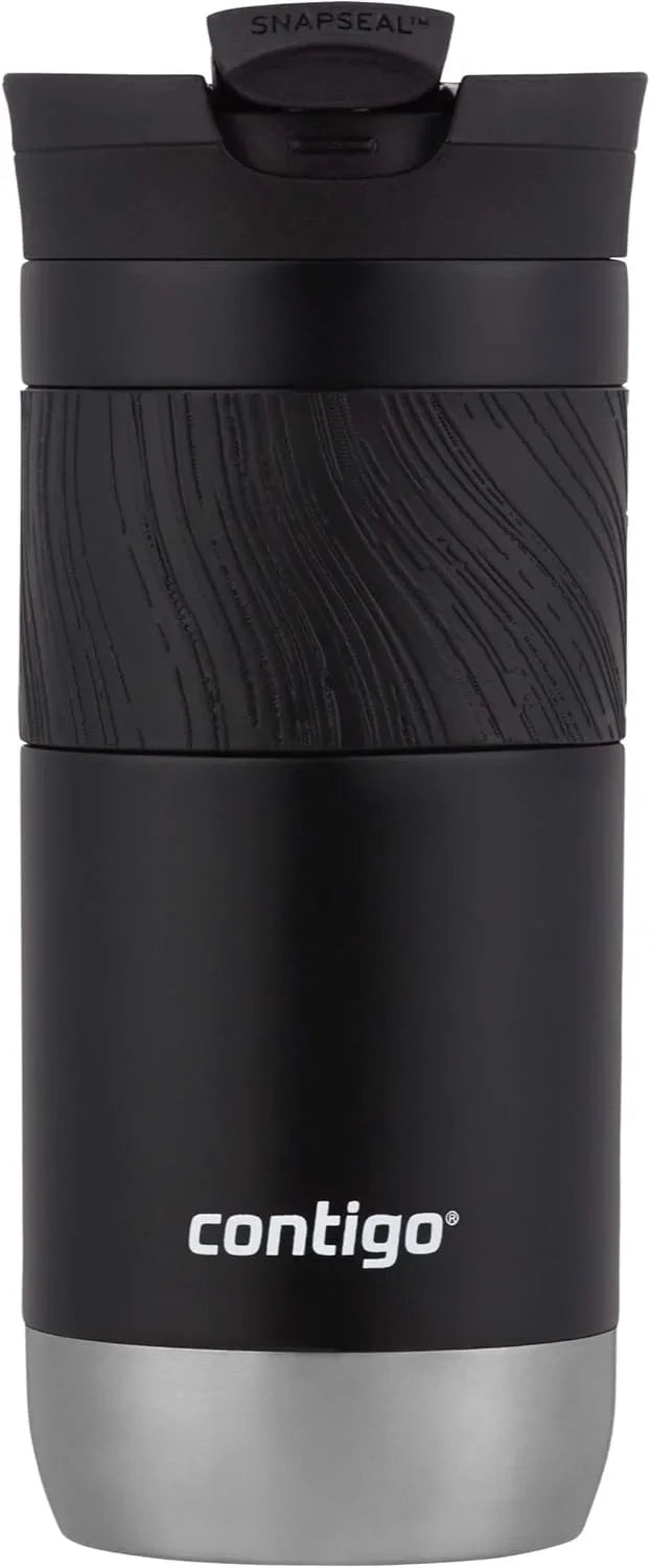 Contigo Byron 2.0 Stainless Steel Travel Mug with SNAPSEAL Lid and Grip 20oz. Juniper