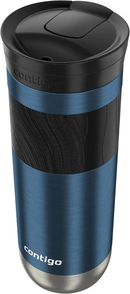 Contigo Byron 2.0 Stainless Steel Travel Mug with SNAPSEAL Lid and Grip 20oz. Juniper