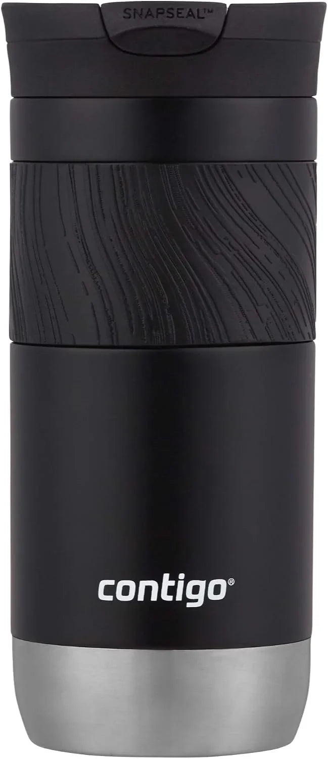 Contigo Byron 2.0 Stainless Steel Travel Mug with SNAPSEAL Lid and Grip 20oz. Juniper