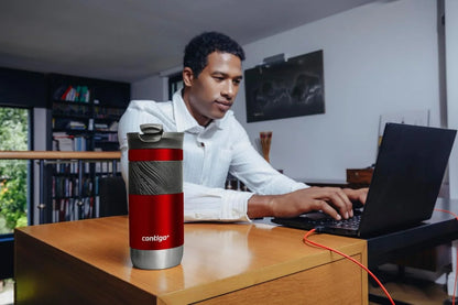 Contigo Byron 2.0 Thermo, Stainless Steel Insulated Snapseal Closure, Coffee Mug to go, 100% Leak Proof, Dishwasher Safe lid, BPA Free, Keeps Warm up to 6 Hours, 470 ml